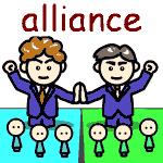 英単語イラスト alliance