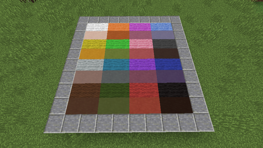 Minecraft バージョン 1 12で羊毛が鮮やかに また 新たに カラーブロック 仮 が追加か まいんくらふとにっき