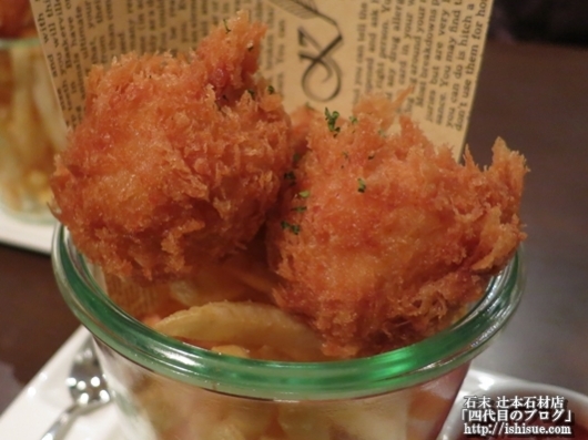 京都洋食　ムッシュいとう蟹のクリームコロッケ　トマトソース2