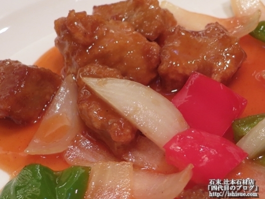 中国料理 翡翠苑／ホテル日航プリンセス京都酢豚2