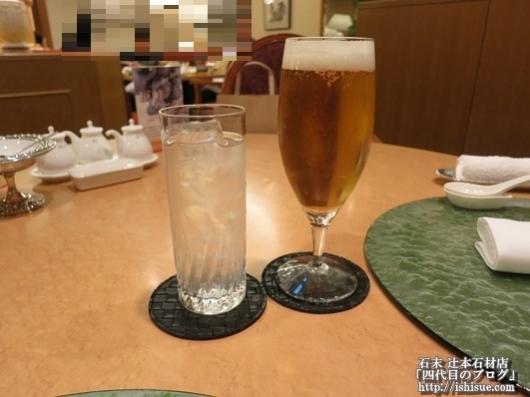 中国料理 翡翠苑／ホテル日航プリンセス京都ビール＆ライチ酒