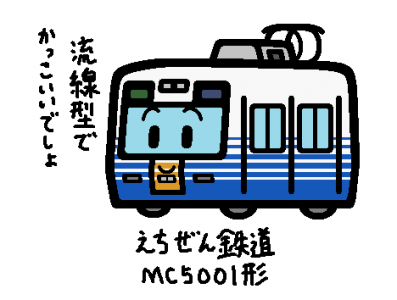えちぜん鉄道 MC5001形