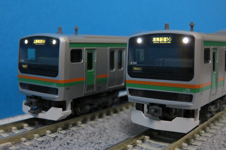 KATO E231系 行先表示器・列車番号 自作シール