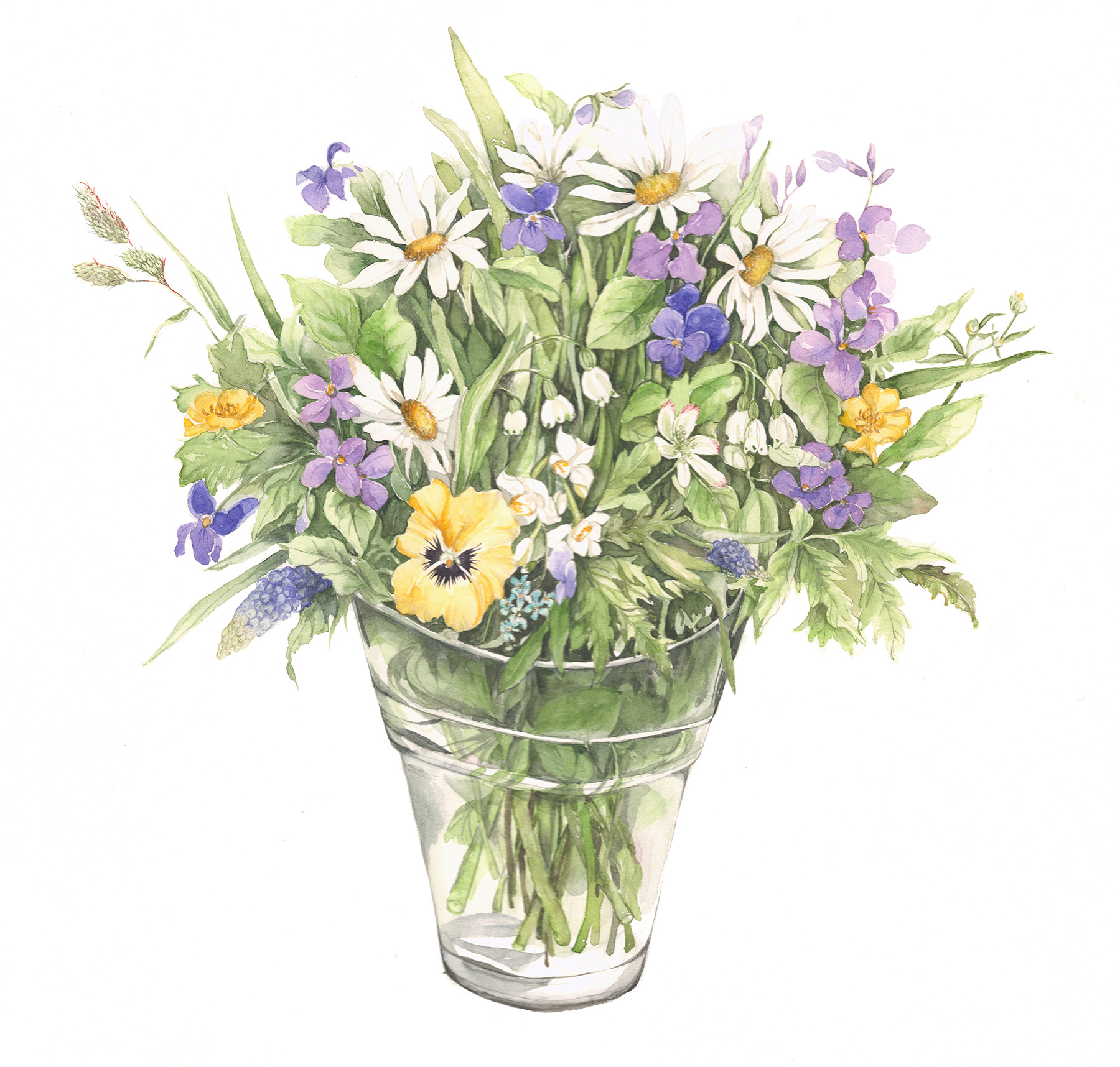 春の小さな花たち ガーデンDIY:ガーデニングとDIYで節約主婦生活を楽しむ
