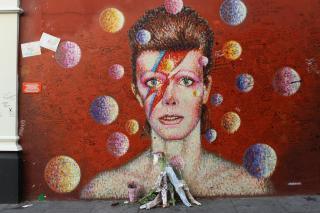 David Bowie mural in Brixton